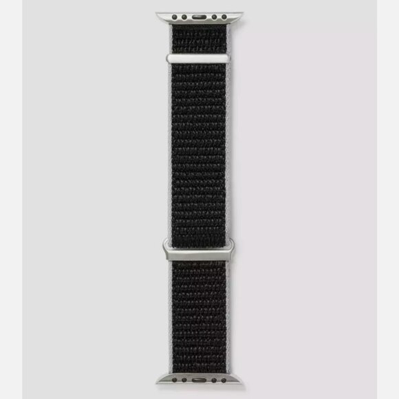 ALL IN MOTION Apple Watch Black Replacement Watch Band 42/44/45/49 mm NEW - Picture 2 of 5